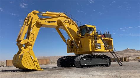 mining equipment excavator|biggest komatsu excavator.